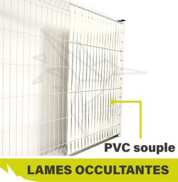 2023 - VIGNETTE - Occultation PVC Souple Blanc