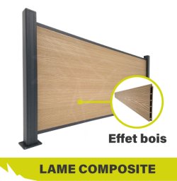 2023 - VIGNETTE - Lames composite bois clair