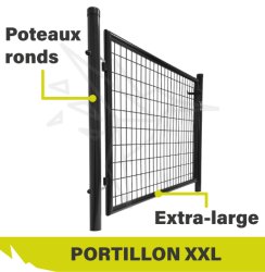 Portillon Grillagé STANDARD XXL - 