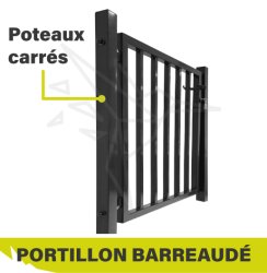 Portillon BARREAUDÉ - 